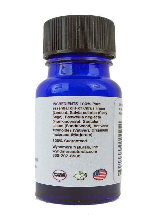 WYNDMERE Peaceful Mind Essential Oil Blend - Calming & Emotionally Balancing with 100% Pure Therapeutic Quality for Aromatherapy - Wyndmere Naturals - 10ml - Image 2